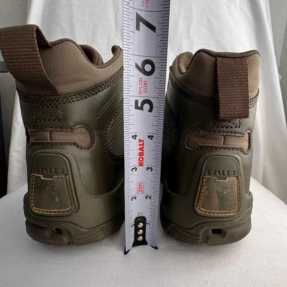 LALO Green High-Top Tactical Boots 7.5 Intruder 5